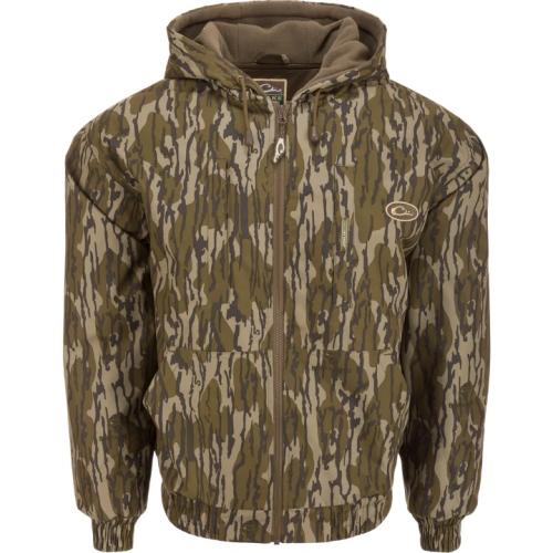 Drake MST Waterproof Full Zip Hoodie Original Bottomland 2Xlarge Drake MST Waterproof Full Zip Hoodie Original Bottomland 2Xlarge