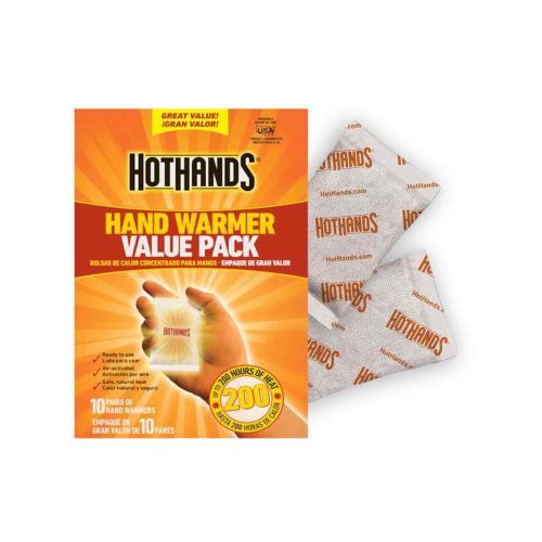 Hot Hands Hand Warmer Value Pack 10 Pairs
