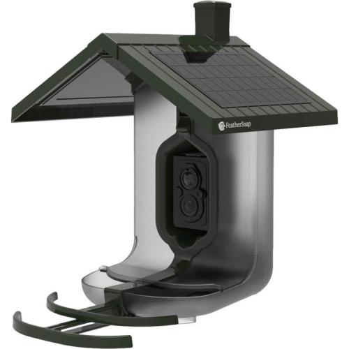 Feathersnap Solar Powered Bird Feeder w/ WiFi Camera