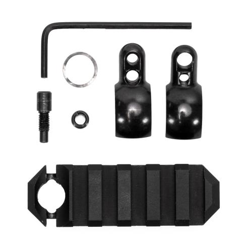 Tube Mount Rail 2.6, 5 Slot  .675 - .725