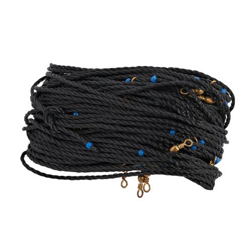 H&H NYLON FLOATING TROTLINE 120ft w/25 SWIVELS-HOOKS