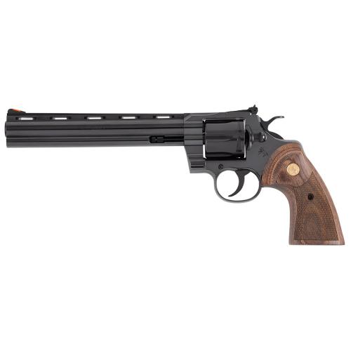 Colt Python 357 Mag 8" Blued Walnut Grip 6rds