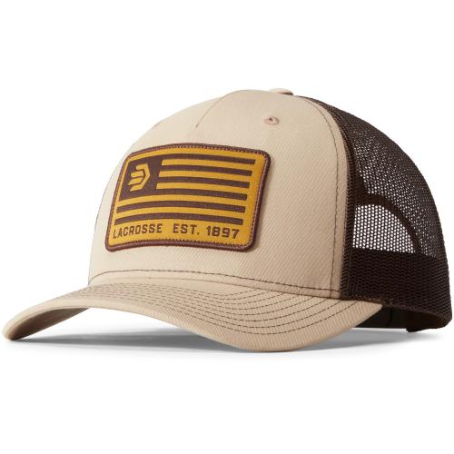 LaCrosse Banner Trucker Khaki/Coffee