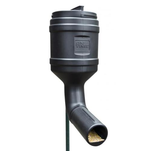On Time Wildlife Feeders 80lb Gravity Feeder T-Post