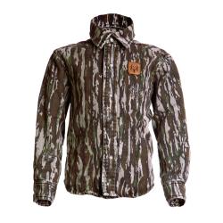 YOUTH CAMO LONG SLEEVE BUTTON UP
