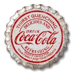 Coke Weathered Bottle Cap