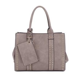 Kate Concealed Carry Lock and Key Satchel with Coin Pouch