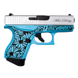 Glock 43 Miss Daisy Raspberry Blue 9mm 3.39''