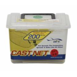 American Maple 200 SERIES MONO CAST NET 5ft 3/8in CLEAR MESH