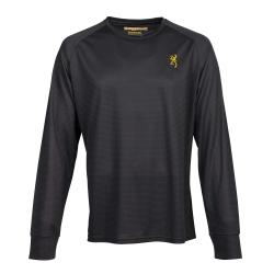 Browning Tech Long Sleeve T-Shirt Carbon Browning Tech Long Sleeve T-Shirt Carbon
