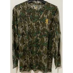 Browning Wasatch LS T-Shirt MO Greenleaf XL