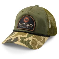 Heybo Stamp Felt Patch Unstructured Hat Olive OS