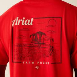 Ariat Mens Proud Farmer T-Shirt Short Sleeve