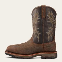 Ariat WorkHog Wide Square Toe Waterproof Composite Toe Work Boot