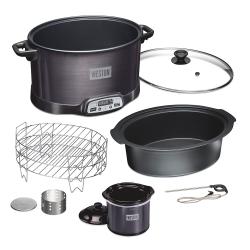 Weston Slow Cooker & Smoker, 6 Qt with Party Dipper