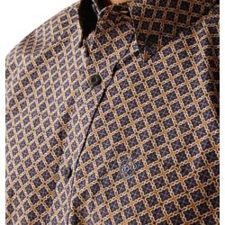 Ariat Crawford Classic Fit Shirt Navy Ariat Crawford Classic Fit Shirt Navy