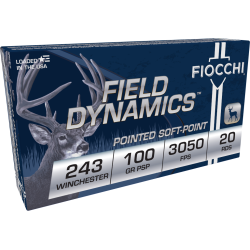 Fiocchi Field Dynamics 243 Win. 100 GR PSP 20 RDS