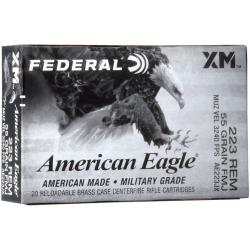 FEDERAL 223 55GR FMJ 20CT BOX NO DIVIDER