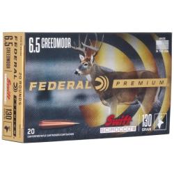 FEDERAL 6.5CM 130GR SWIFT SCIROCCO II 20RD BOX
