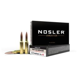 NOSLER MGA 6.5 CRDMOR 140 GR MATCH GRADE HP