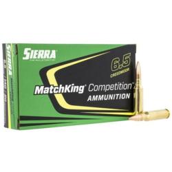SIERRA 6.5CM 140GR MATCHKING JHP 20RD BOX