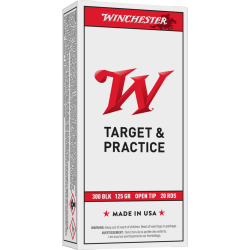 WINCHESTER 300 BLACKOUT 125 GR FMJ USA