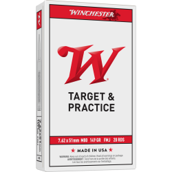 WINCHESTER 7.62X51 149GR FMJ 20RD