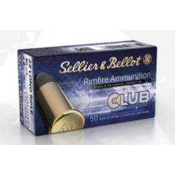 SELLIER & BELLOT 22 LR CLUB 40 GRAIN SP 50RD BOX
