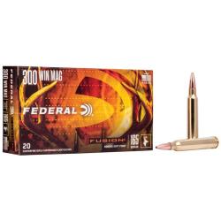FEDERAL 300 WIN/MAG 165GR FUSION 20/10