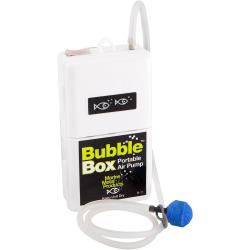 Marine Metal B-11 Bubble Box Live Bait Aerator, Water Resistant Air Pump, Portable & Battery Powered