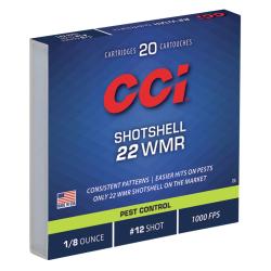 CCI 22 WMR SHOTSHELL #12 20/100