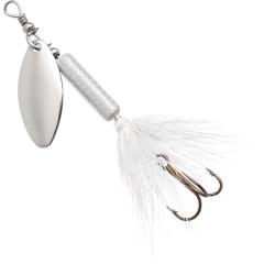 BLUE FOX WHIP TAIL INLINE SPINNER 1/16oz WHITE
