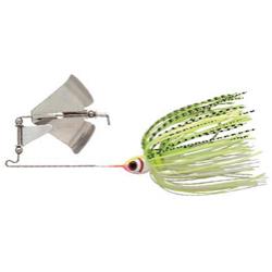 BOOYAH CLACKER BUZZBAIT 1/4 OZ WHITE/CHART SHAD