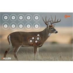 EZ AIM PAPER FOUR COLOR 23X35 WHITETAIL - 2 PACK