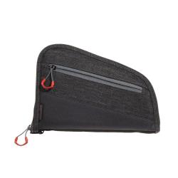 AUTO-FIT HANDGUN CASE - 9IN - GREY AND RED AUTO-FIT HANDGUN CASE - 9IN - GREY AND RED