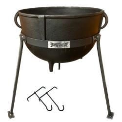 BAYOU CLASSIC 15-gal Jambalaya Kettle and Stand