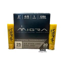 MIGRA AMMUNITIONS MIGRA STEEL SHOTSHELL STAXD 20 GA 3