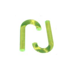 BIRCHWOOD CASEY FIBER OPTIC UV CHARTREUSE BORE LIGHT 2 PACK