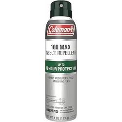 Coleman 100% Deet - 4oz.