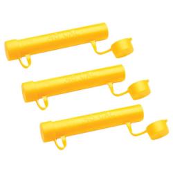 CVA Magnum Speed Loader .45 Caliber Polymer Yellow 3 Pack