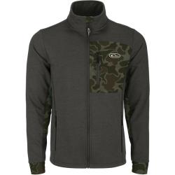 Drake Hybrid Windproof Jacket Olive Heather
