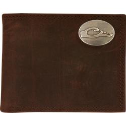 Drake Leather Wallet Brown OSFM