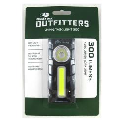 Mossy Oak Outfitters 2-in-1 300 Lumen Task Light