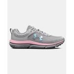 Girls' Grade School  Assert 10 Running Shoes Halo Gray-Pink Sugar