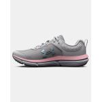 Girls' Grade School  Assert 10 Running Shoes Halo Gray-Pink Sugar