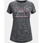 Girls' UA Tech Big Logo Twist Short Sleeve