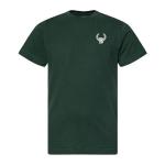 Buck Shot Youth Redfish Forest Green SS T-shirt