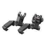 Aim Sports AR Low Profile 45 Degree Flip-Up Sight Set
