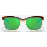 Anaa Retro Tort/Cream/Mint w/Green Mirror 580P Sunglasses Anaa Retro Tort/Cream/Mint w/Green Mirror 580P Sunglasses