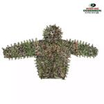 NWTF Mossy Oak Obsession3D Leafy Hooded 1/4 Zip Pullover Top 2X/3X